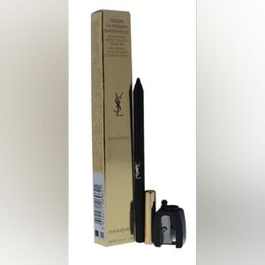 YSL BLACK WATERPROOF EYELINER PENCIL Metallic Black Eyeliner — Women Makeup